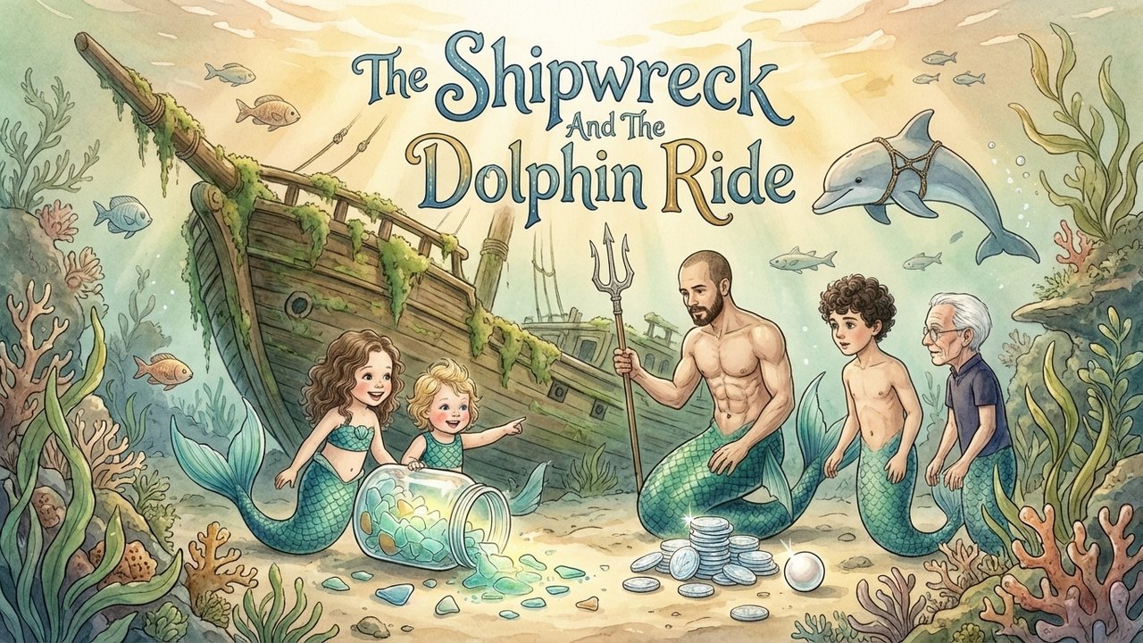 Cover image for The Shipwreck And The Dolphin Ride