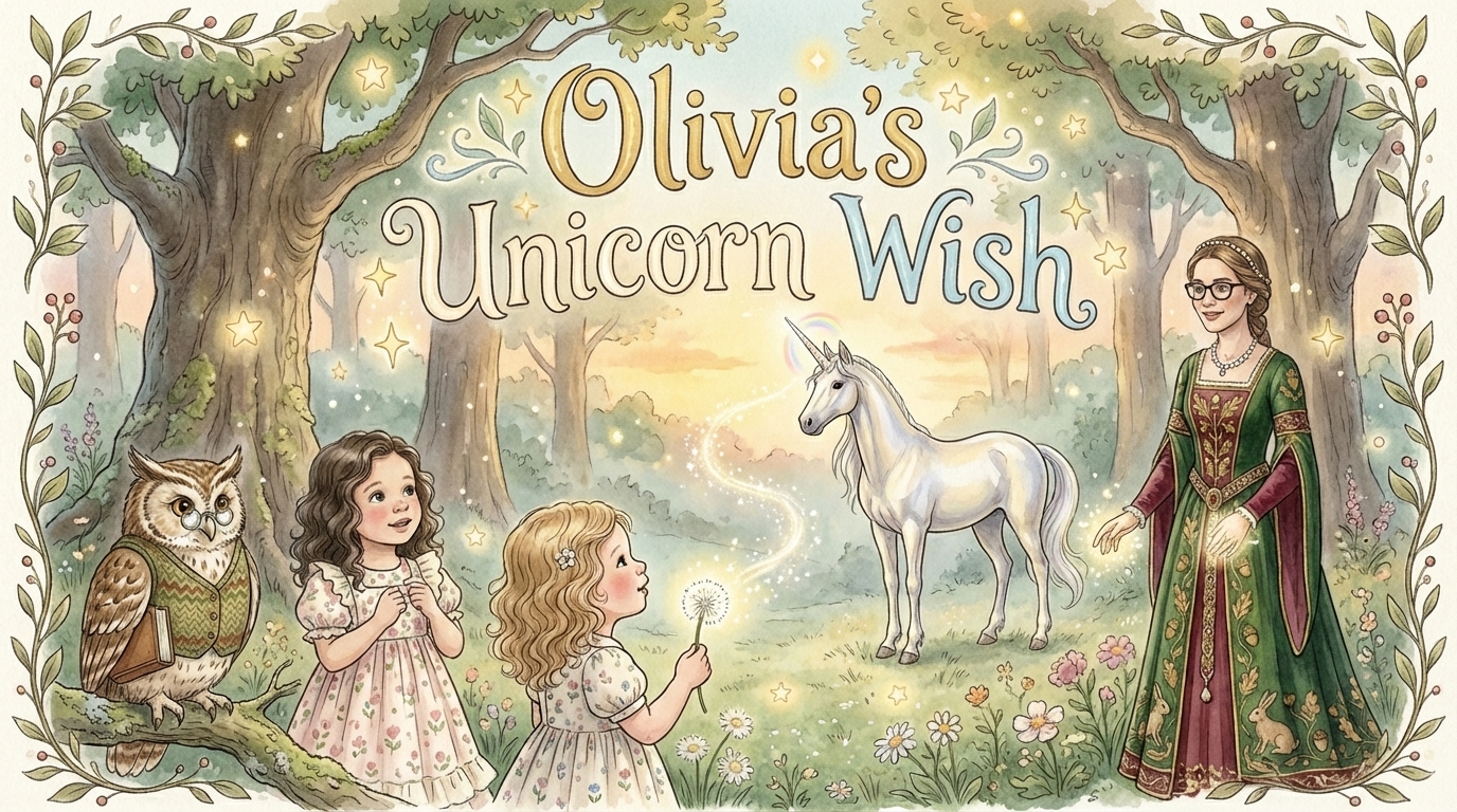 Cover image for Olivia's Unicorn Wish