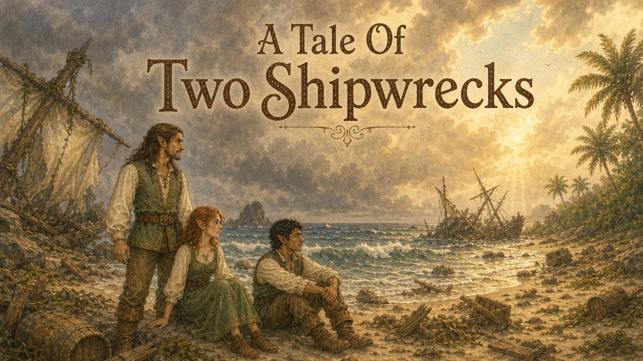 Cover image for A Tale Of Two Shipwrecks